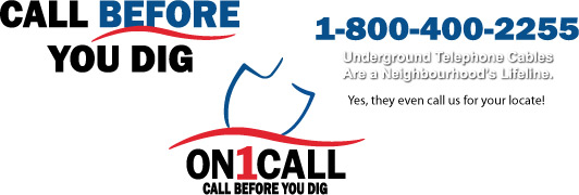 Call Before You Dig! Call Before You Dig!